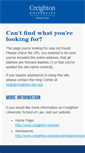 Mobile Screenshot of creighton-law.org